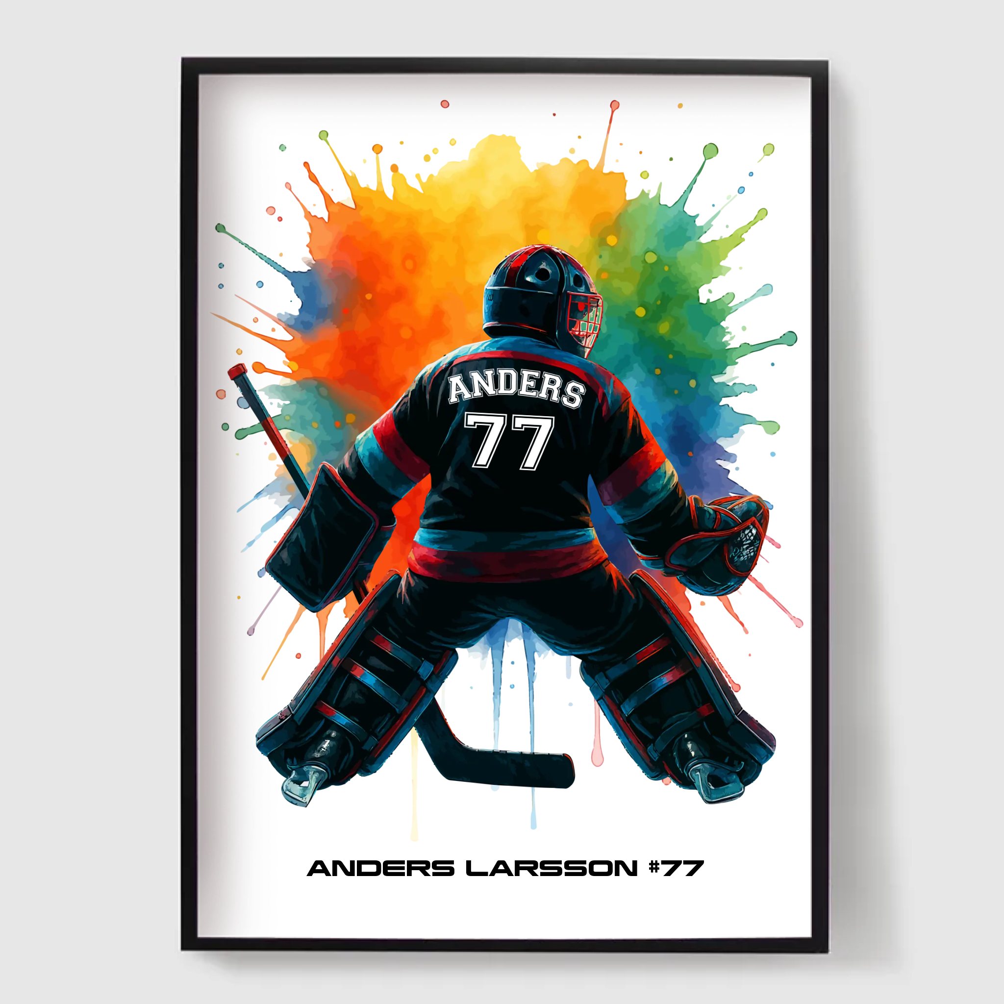 Personoitu Juliste - Hockey Splash