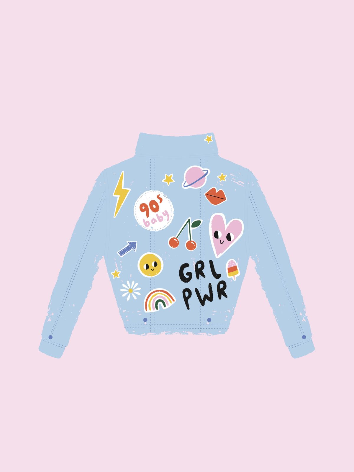 Juliste - GRL PWR Takki