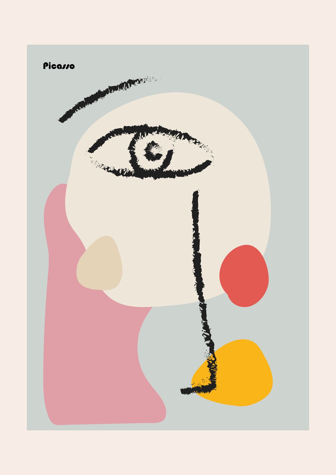 Juliste - Picasso Abstrakti