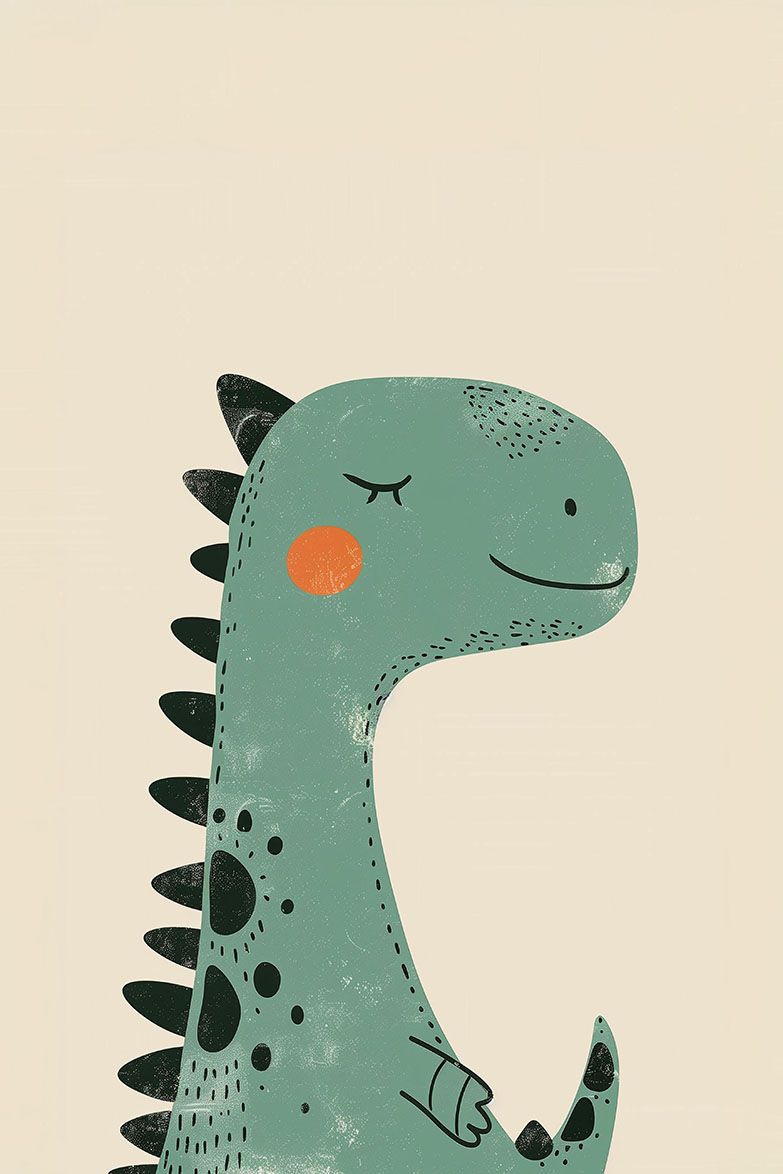 Juliste - Dinosaurustaide