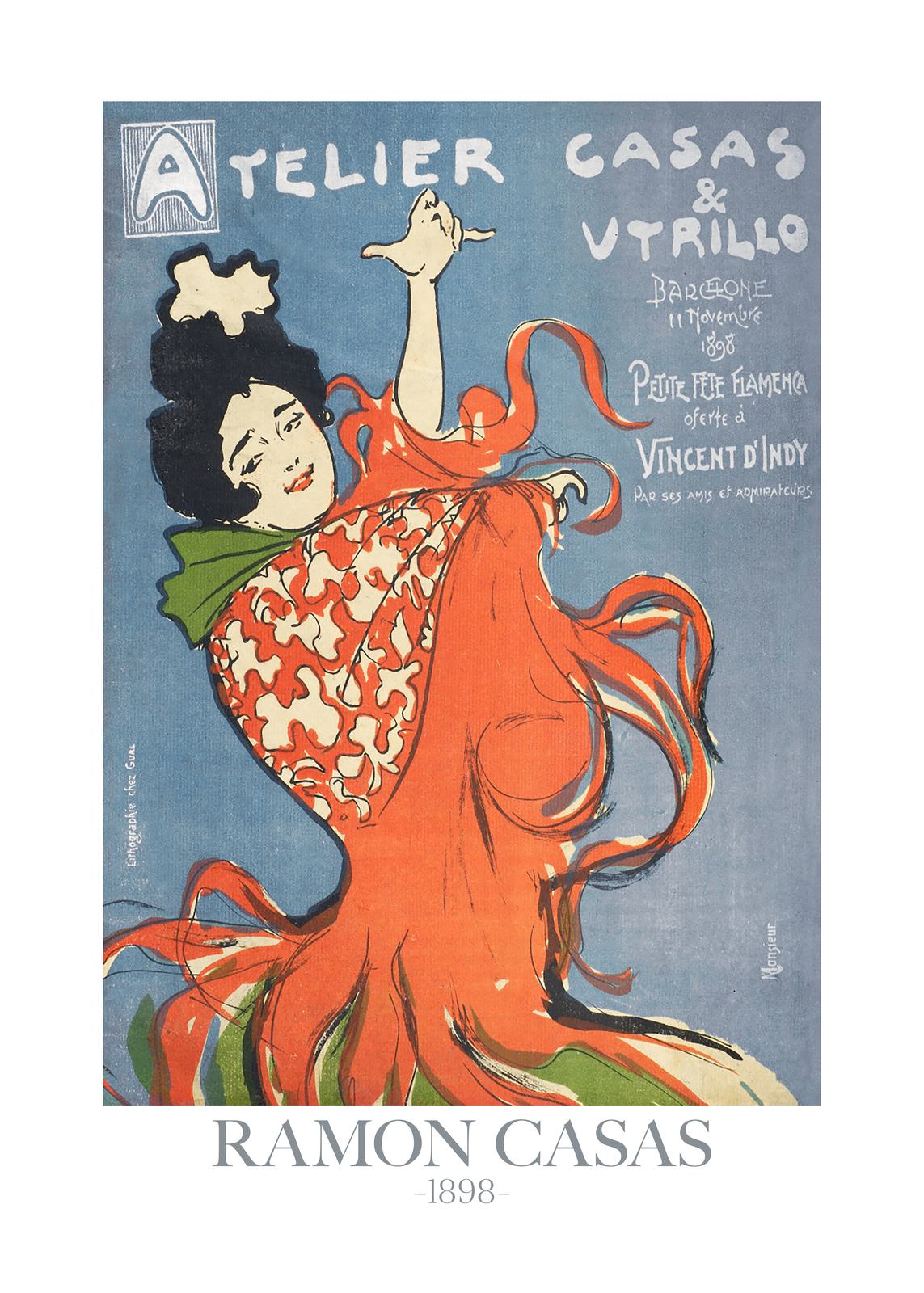 Namly Design Juliste - Atelier Casas 1898