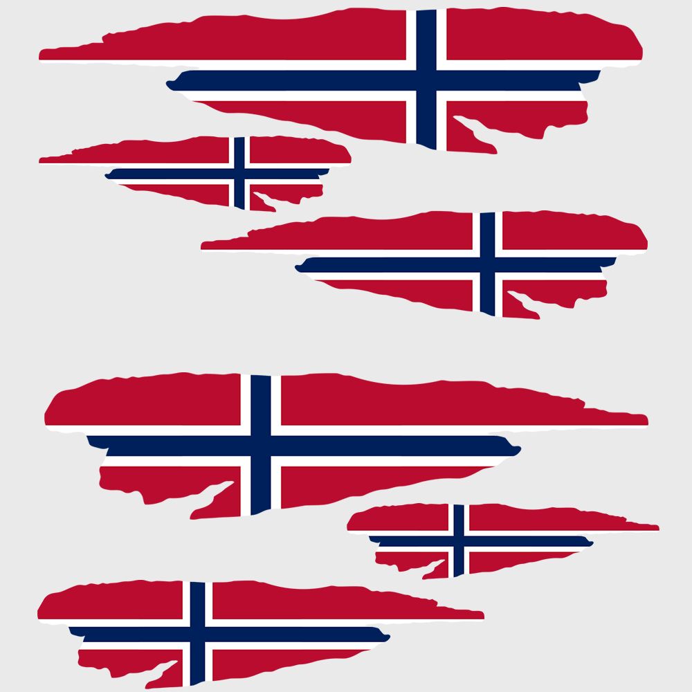 Norjan lippu - Tarra