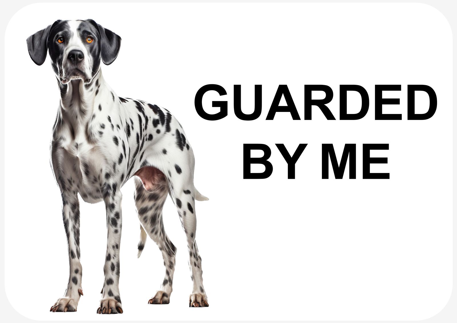 Sticker - Guarded By Me