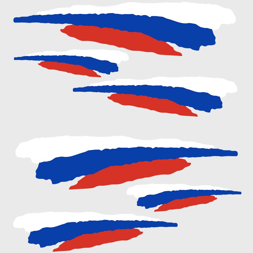 Venäjän Lippu - Tarrra