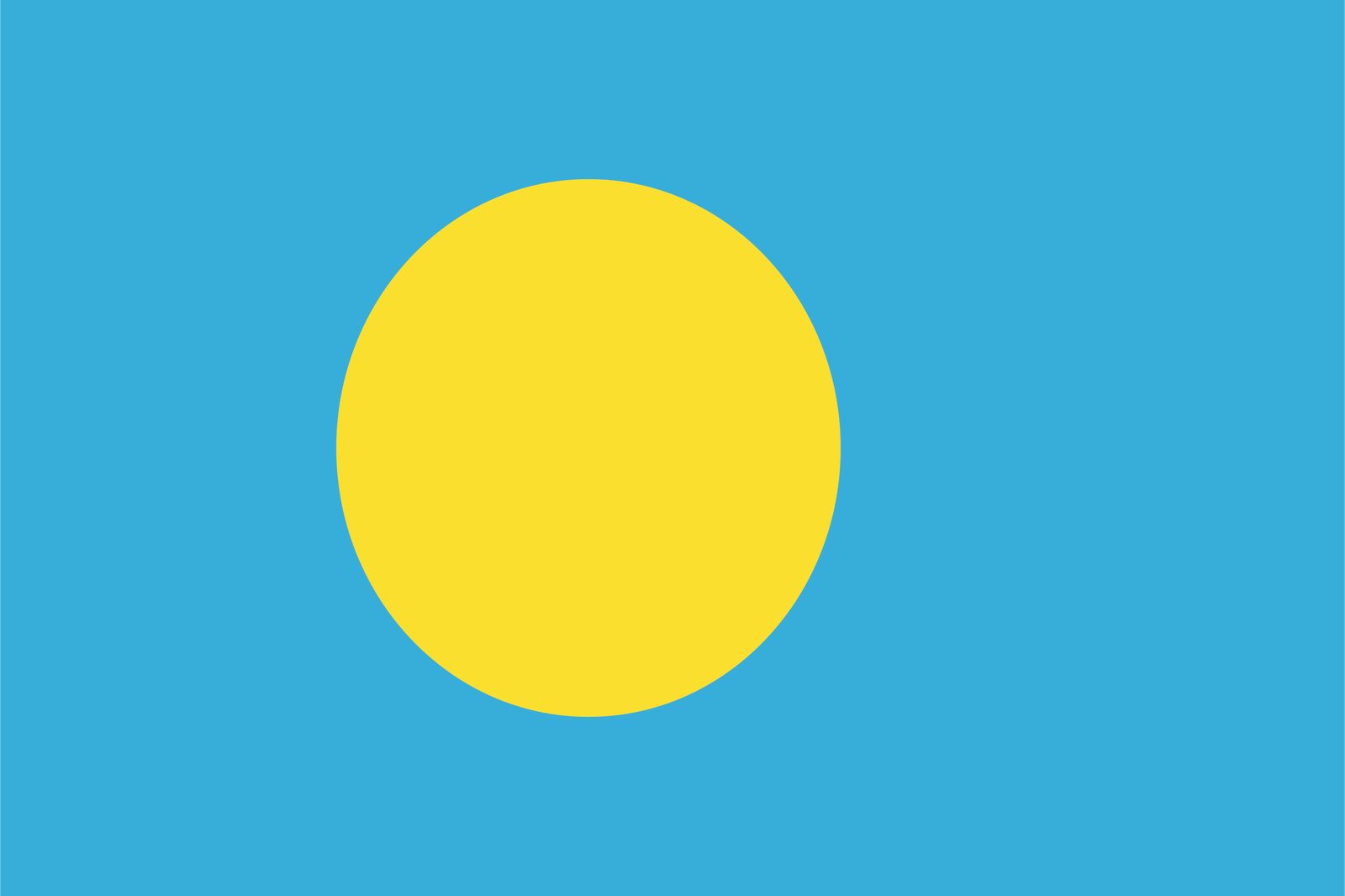 Palaun lippu - Tarra