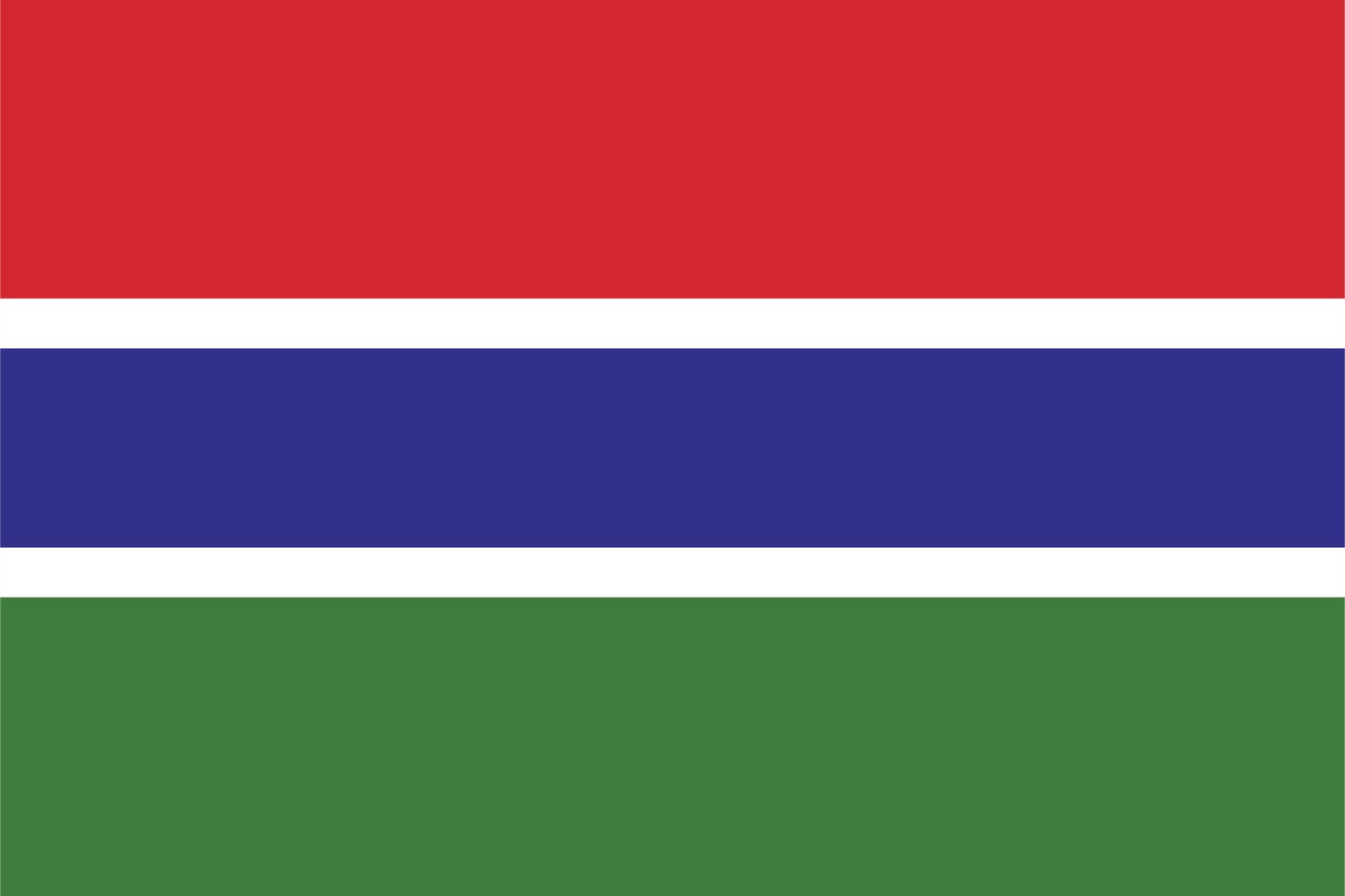 Gambian lippu - Tarra