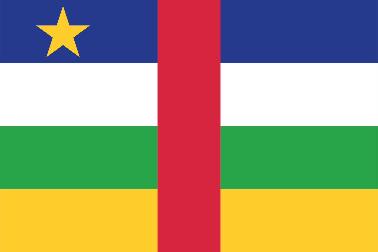 Keski-Afrikan tasavallan Lippu - Tarra