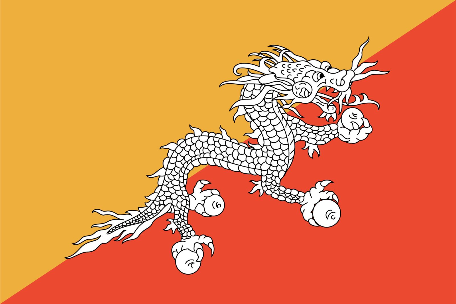 Bhutan Lippu - Tarra